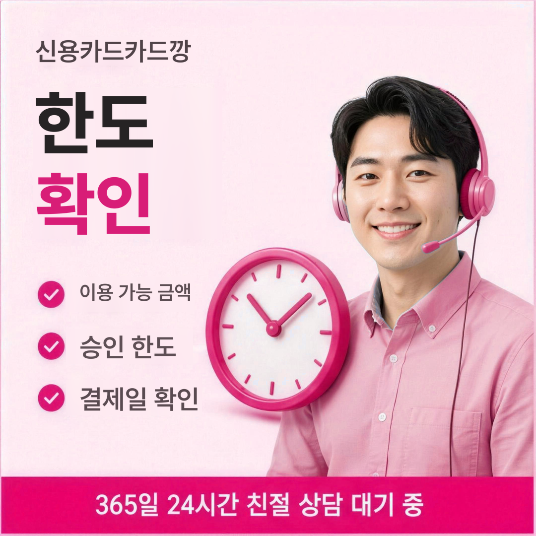 다음머니 신용카드카드깡 한도 확인 방법 안내